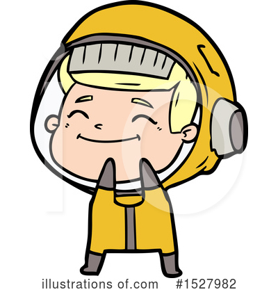 Royalty-Free (RF) Astronaut Clipart Illustration by lineartestpilot - Stock Sample #1527982