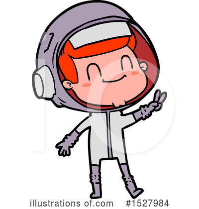 Royalty-Free (RF) Astronaut Clipart Illustration by lineartestpilot - Stock Sample #1527984