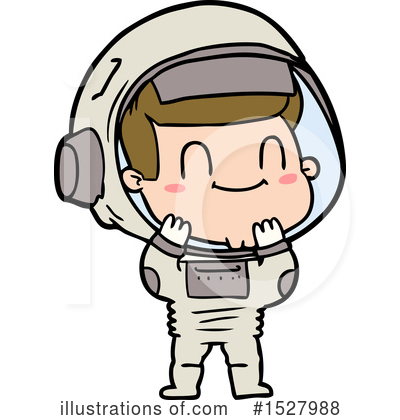 Royalty-Free (RF) Astronaut Clipart Illustration by lineartestpilot - Stock Sample #1527988