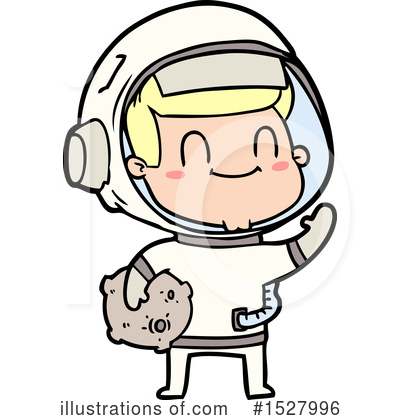 Royalty-Free (RF) Astronaut Clipart Illustration by lineartestpilot - Stock Sample #1527996