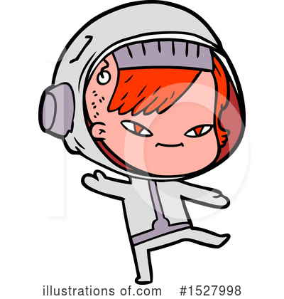 Royalty-Free (RF) Astronaut Clipart Illustration by lineartestpilot - Stock Sample #1527998