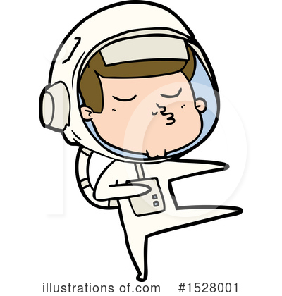 Royalty-Free (RF) Astronaut Clipart Illustration by lineartestpilot - Stock Sample #1528001