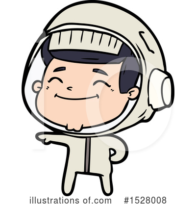 Royalty-Free (RF) Astronaut Clipart Illustration by lineartestpilot - Stock Sample #1528008