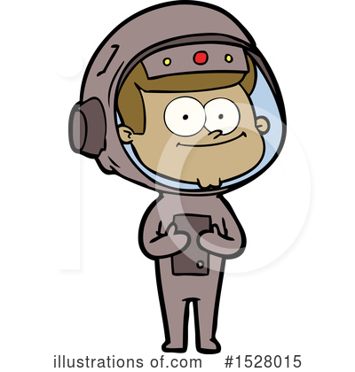 Royalty-Free (RF) Astronaut Clipart Illustration by lineartestpilot - Stock Sample #1528015