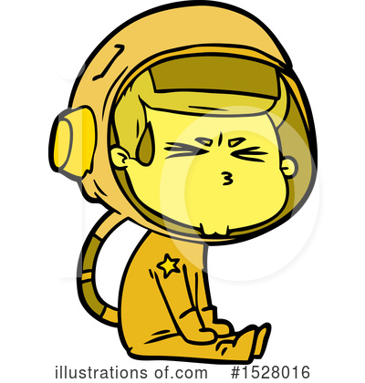 Royalty-Free (RF) Astronaut Clipart Illustration by lineartestpilot - Stock Sample #1528016