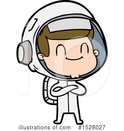Royalty-Free (RF) Astronaut Clipart Illustration by lineartestpilot - Stock Sample #1528027