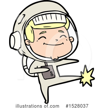 Royalty-Free (RF) Astronaut Clipart Illustration by lineartestpilot - Stock Sample #1528037
