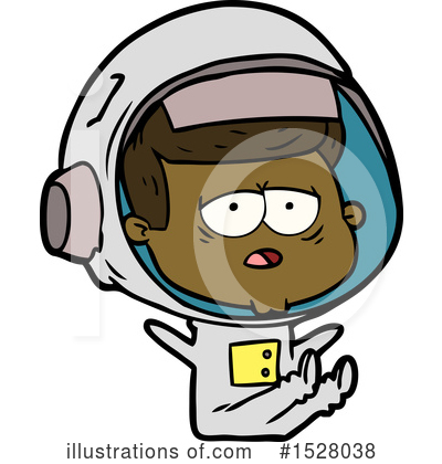 Royalty-Free (RF) Astronaut Clipart Illustration by lineartestpilot - Stock Sample #1528038