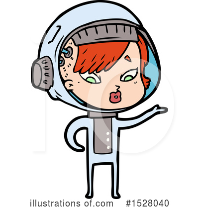 Royalty-Free (RF) Astronaut Clipart Illustration by lineartestpilot - Stock Sample #1528040
