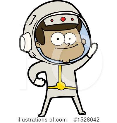 Royalty-Free (RF) Astronaut Clipart Illustration by lineartestpilot - Stock Sample #1528042
