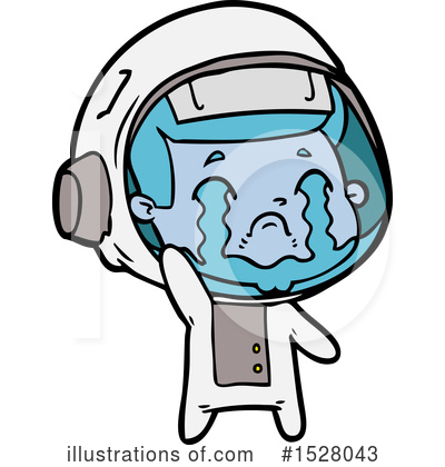 Royalty-Free (RF) Astronaut Clipart Illustration by lineartestpilot - Stock Sample #1528043