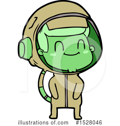 Royalty-Free (RF) Astronaut Clipart Illustration by lineartestpilot - Stock Sample #1528046