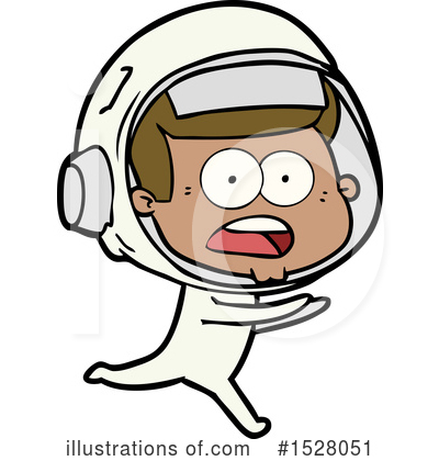 Royalty-Free (RF) Astronaut Clipart Illustration by lineartestpilot - Stock Sample #1528051