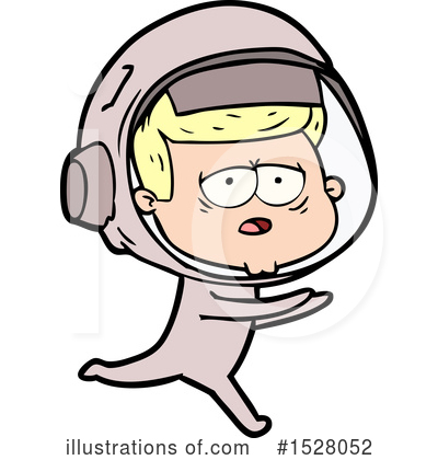 Royalty-Free (RF) Astronaut Clipart Illustration by lineartestpilot - Stock Sample #1528052