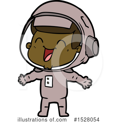 Royalty-Free (RF) Astronaut Clipart Illustration by lineartestpilot - Stock Sample #1528054