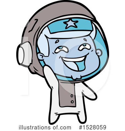 Royalty-Free (RF) Astronaut Clipart Illustration by lineartestpilot - Stock Sample #1528059