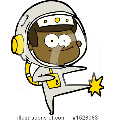 Royalty-Free (RF) Astronaut Clipart Illustration by lineartestpilot - Stock Sample #1528063