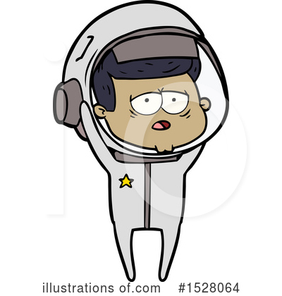 Royalty-Free (RF) Astronaut Clipart Illustration by lineartestpilot - Stock Sample #1528064