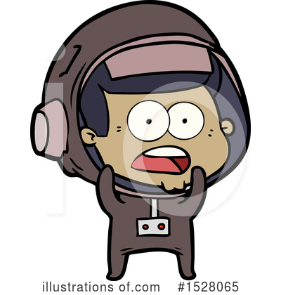 Royalty-Free (RF) Astronaut Clipart Illustration by lineartestpilot - Stock Sample #1528065