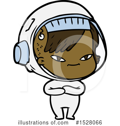 Royalty-Free (RF) Astronaut Clipart Illustration by lineartestpilot - Stock Sample #1528066