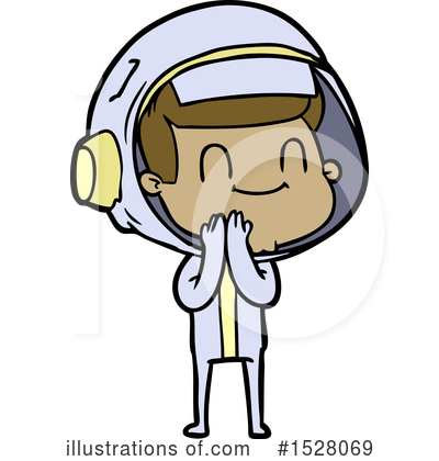 Royalty-Free (RF) Astronaut Clipart Illustration by lineartestpilot - Stock Sample #1528069