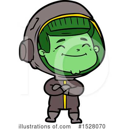 Royalty-Free (RF) Astronaut Clipart Illustration by lineartestpilot - Stock Sample #1528070