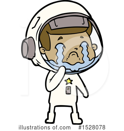 Royalty-Free (RF) Astronaut Clipart Illustration by lineartestpilot - Stock Sample #1528078