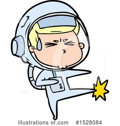 Royalty-Free (RF) Astronaut Clipart Illustration by lineartestpilot - Stock Sample #1528084