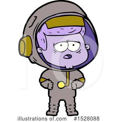 Royalty-Free (RF) Astronaut Clipart Illustration by lineartestpilot - Stock Sample #1528088