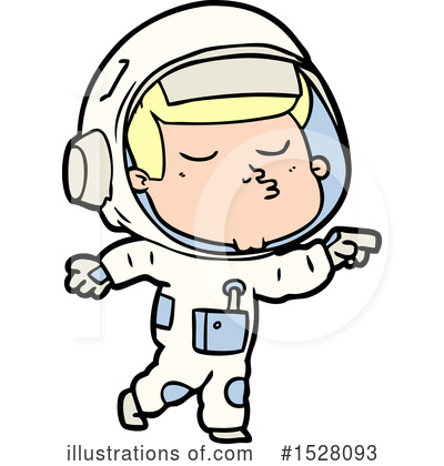 Royalty-Free (RF) Astronaut Clipart Illustration by lineartestpilot - Stock Sample #1528093