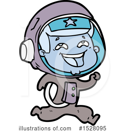 Royalty-Free (RF) Astronaut Clipart Illustration by lineartestpilot - Stock Sample #1528095