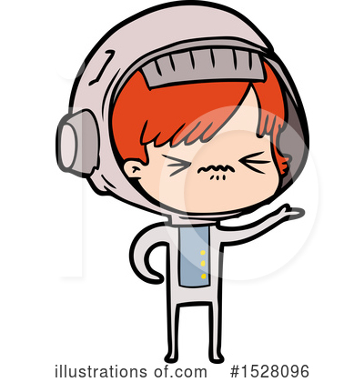 Royalty-Free (RF) Astronaut Clipart Illustration by lineartestpilot - Stock Sample #1528096