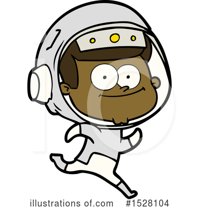 Royalty-Free (RF) Astronaut Clipart Illustration by lineartestpilot - Stock Sample #1528104