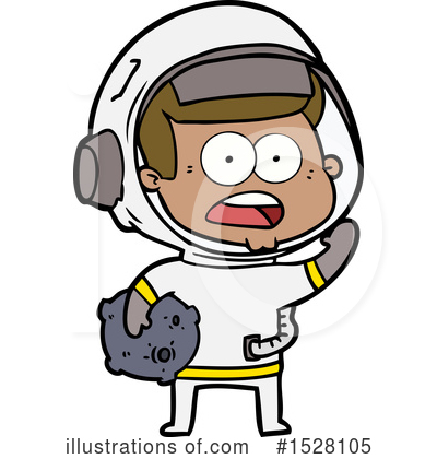 Royalty-Free (RF) Astronaut Clipart Illustration by lineartestpilot - Stock Sample #1528105