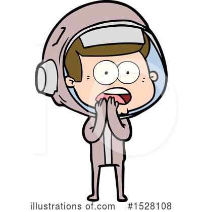 Royalty-Free (RF) Astronaut Clipart Illustration by lineartestpilot - Stock Sample #1528108