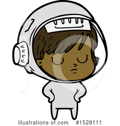 Royalty-Free (RF) Astronaut Clipart Illustration by lineartestpilot - Stock Sample #1528111