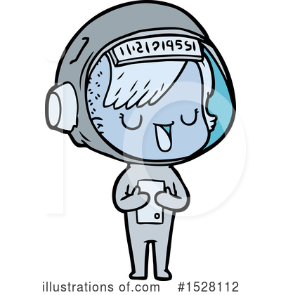Royalty-Free (RF) Astronaut Clipart Illustration by lineartestpilot - Stock Sample #1528112