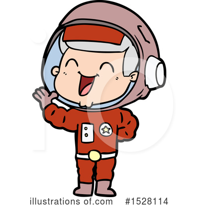 Royalty-Free (RF) Astronaut Clipart Illustration by lineartestpilot - Stock Sample #1528114