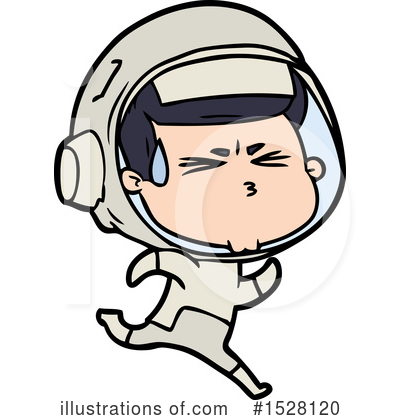 Royalty-Free (RF) Astronaut Clipart Illustration by lineartestpilot - Stock Sample #1528120