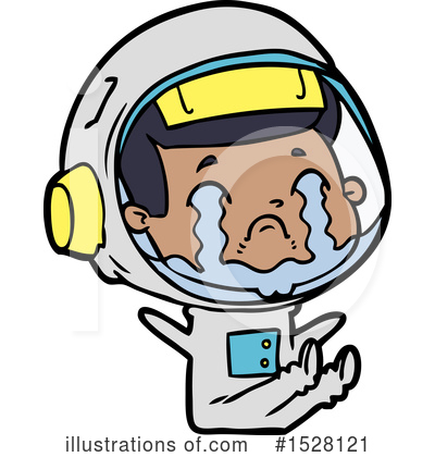 Royalty-Free (RF) Astronaut Clipart Illustration by lineartestpilot - Stock Sample #1528121