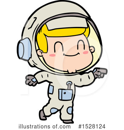 Royalty-Free (RF) Astronaut Clipart Illustration by lineartestpilot - Stock Sample #1528124