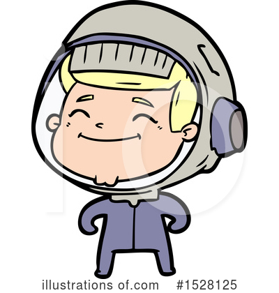 Royalty-Free (RF) Astronaut Clipart Illustration by lineartestpilot - Stock Sample #1528125