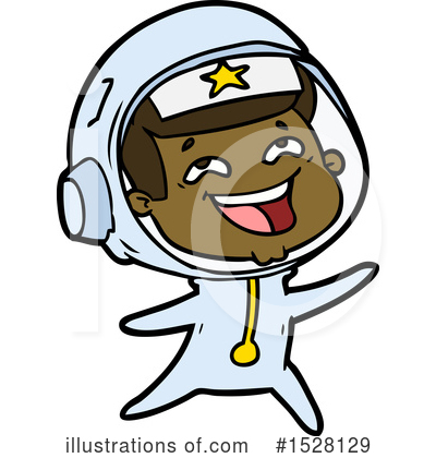 Royalty-Free (RF) Astronaut Clipart Illustration by lineartestpilot - Stock Sample #1528129