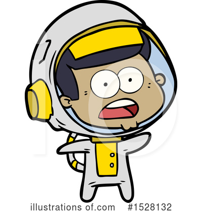 Royalty-Free (RF) Astronaut Clipart Illustration by lineartestpilot - Stock Sample #1528132