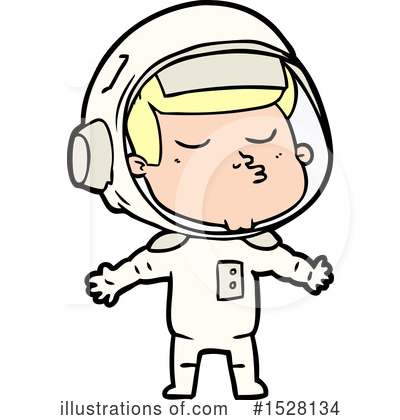Royalty-Free (RF) Astronaut Clipart Illustration by lineartestpilot - Stock Sample #1528134