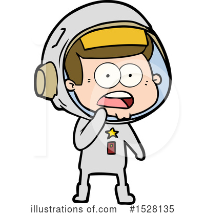 Royalty-Free (RF) Astronaut Clipart Illustration by lineartestpilot - Stock Sample #1528135