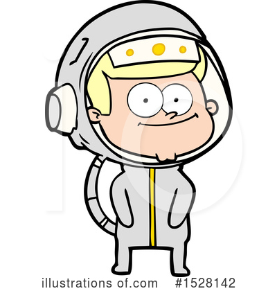 Royalty-Free (RF) Astronaut Clipart Illustration by lineartestpilot - Stock Sample #1528142