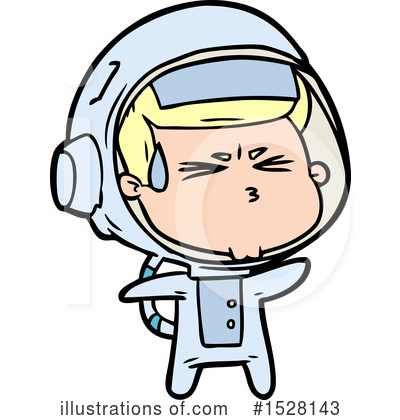 Royalty-Free (RF) Astronaut Clipart Illustration by lineartestpilot - Stock Sample #1528143