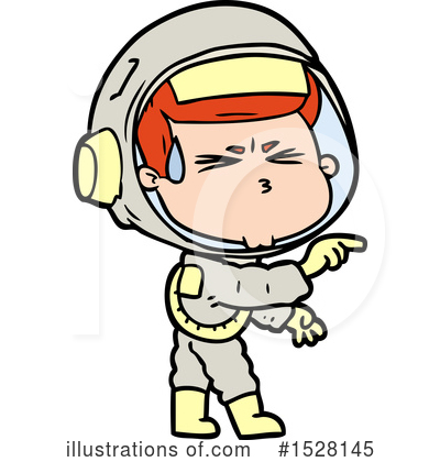Royalty-Free (RF) Astronaut Clipart Illustration by lineartestpilot - Stock Sample #1528145