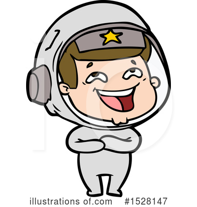 Royalty-Free (RF) Astronaut Clipart Illustration by lineartestpilot - Stock Sample #1528147